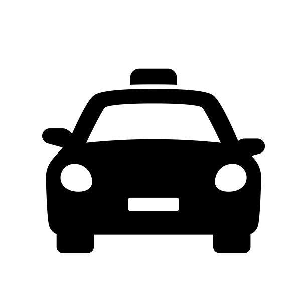 出租车图标。公共交通图标-股票矢量。图片下载