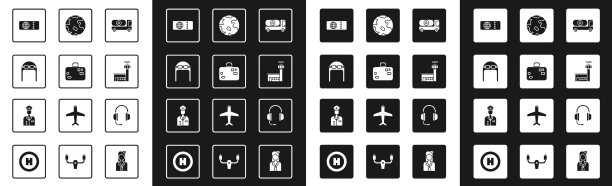 设置油罐车行李箱飞行员帽图片下载