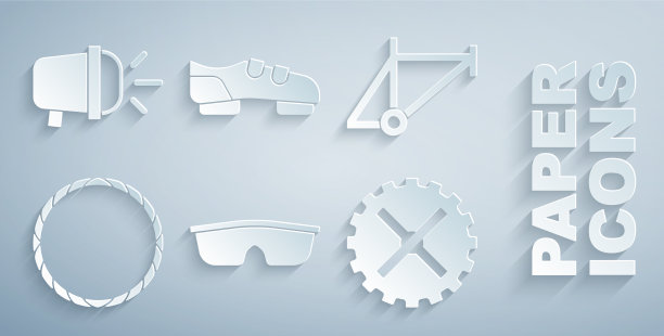 设置运动自行车太阳镜自行车框架车轮图片下载