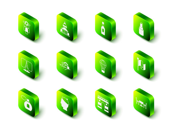 设置博物馆建筑香槟瓶唇膏图片下载