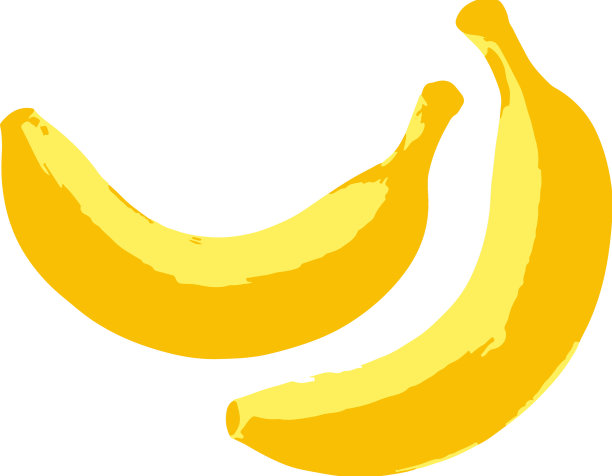 香蕉轮廓图片下载