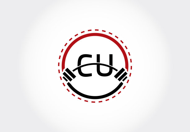 首字母铜字母表与杠铃举图片下载