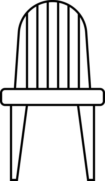 椅子上的图标图片下载