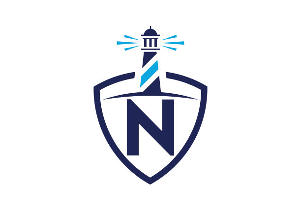 首字母字母在盾牌上用。图片下载