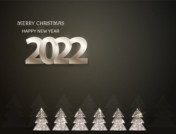 新年金属数字复古设计图片下载