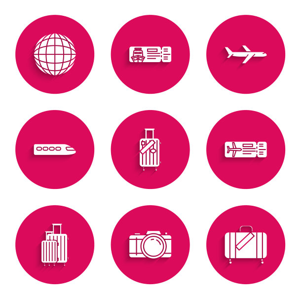 设置旅行箱旅行和贴照片相机图片下载