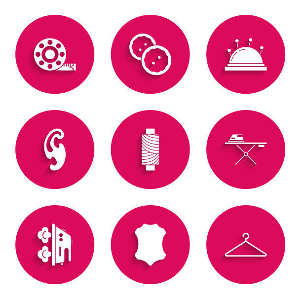 将缝纫线固定在皮衣架上图片下载