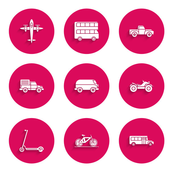 集复古小货车、自行车、校车于一身图片下载