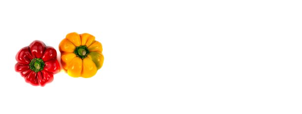 横幅上的一些蔬菜和辣椒作为食物图片下载