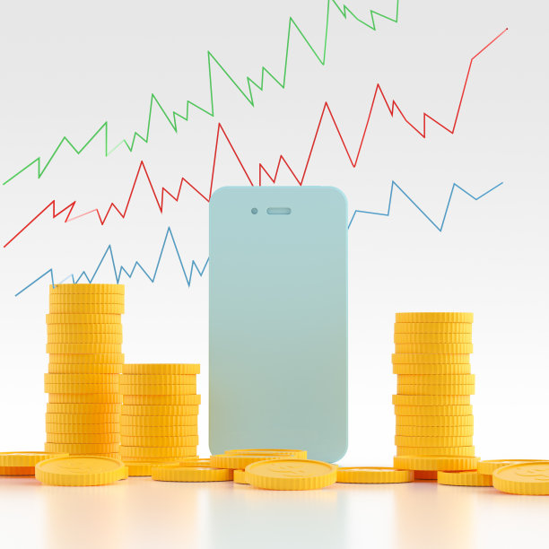 3d渲染金融概念图图片下载