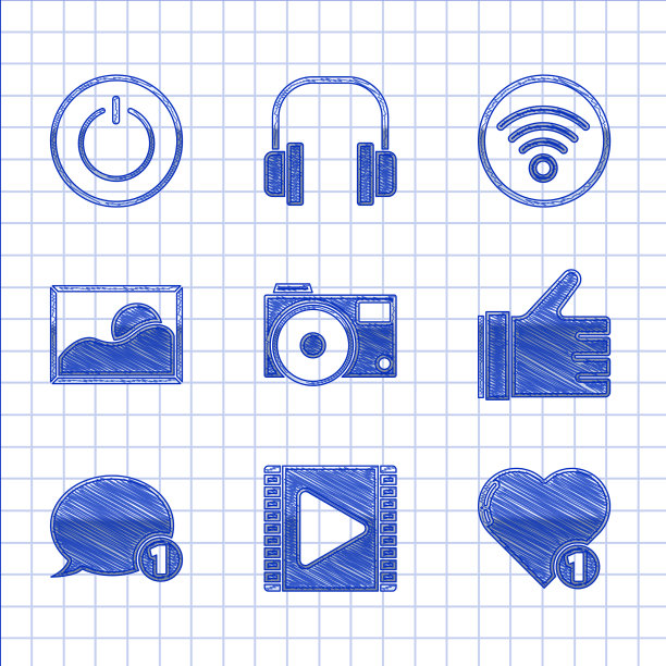 设置照片相机播放视频喜欢和心手图片下载