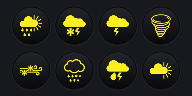 集风、雪、龙卷云带雨图片下载