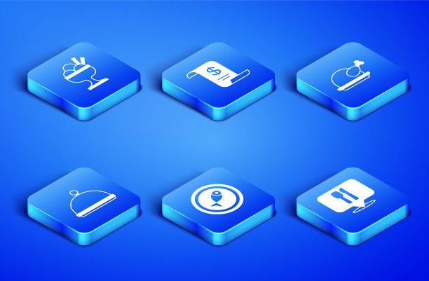 集咖啡馆和餐厅位置的冰淇淋图片下载