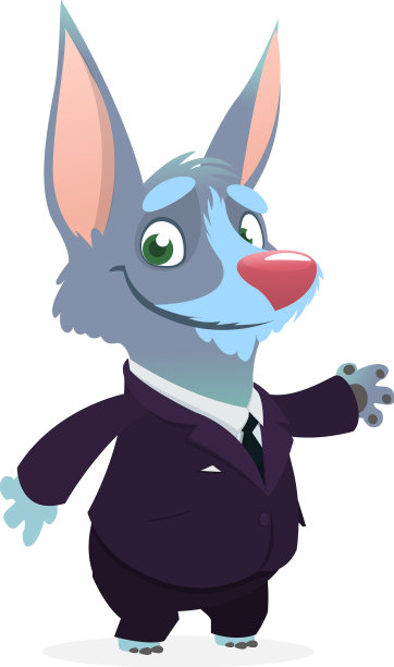 卡通滑稽微笑的猪穿着弓形鞋或图片下载