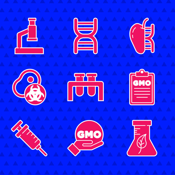 按遗传方式设置试管和转基因瓶注射器图片下载