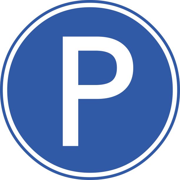 矢量插图的交通标志停车图片下载