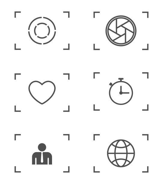 相机取景器图标图片下载