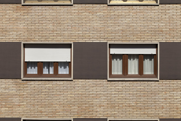 欧洲建筑侧窗的极简主义照片图片下载