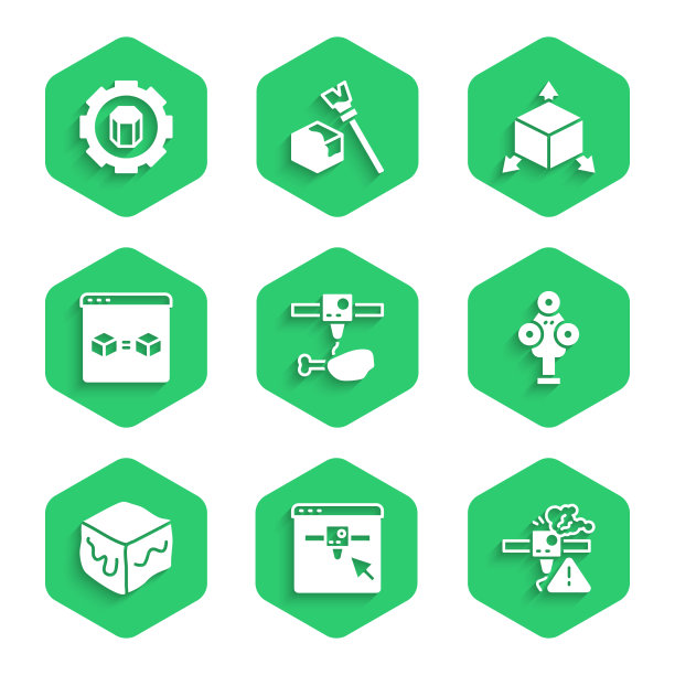 设置3d打印机鸡腿设置警告图片下载