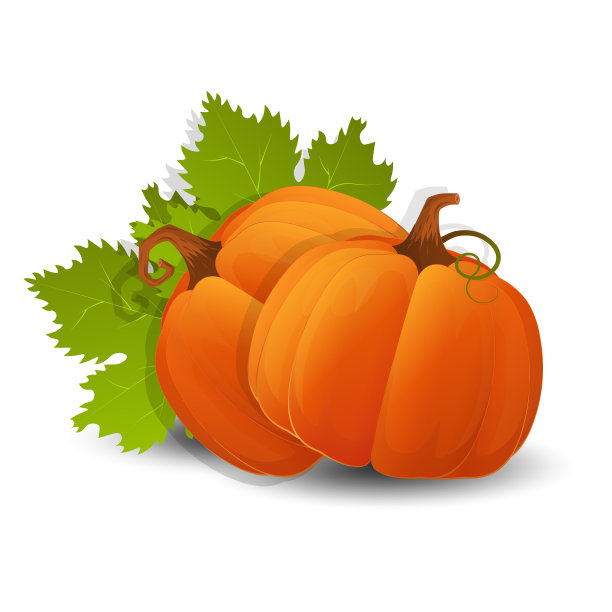 万圣节可怕的橙色南瓜节日卡通概念图片下载