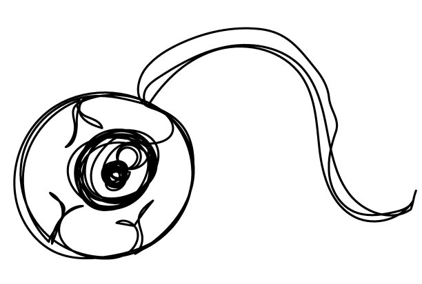 在白色背景上的一行中撕裂的眼睛图片下载