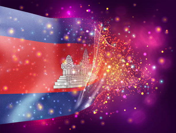 矢量3d标志在背景上图片下载