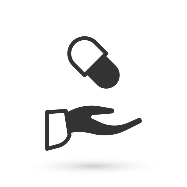 灰色的医疗处方图标隔离在白色的背景。处方的形式。配方医疗。药房或药品标志。向量图片下载