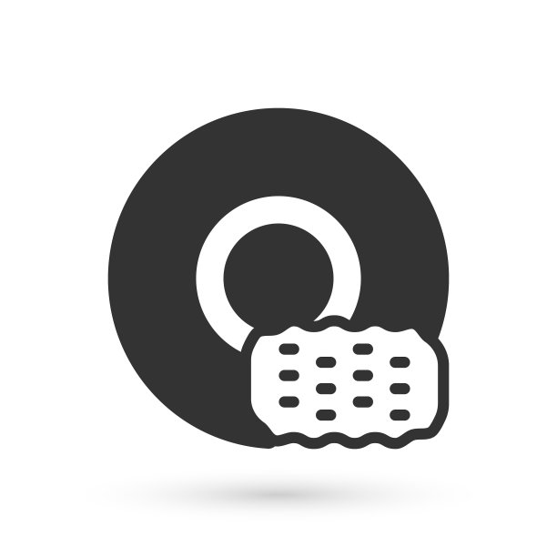 灰色洗盘子图标孤立在白色背景。清洗盘子图标。洗碗机的迹象。清洁餐具的迹象。向量图片下载