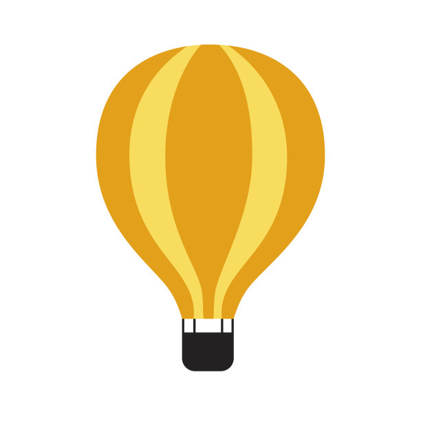 矢量气球孤立在白色背景上。图片下载