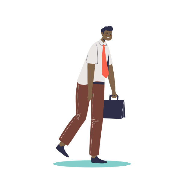 疲惫不堪的商人上班族走到图片下载