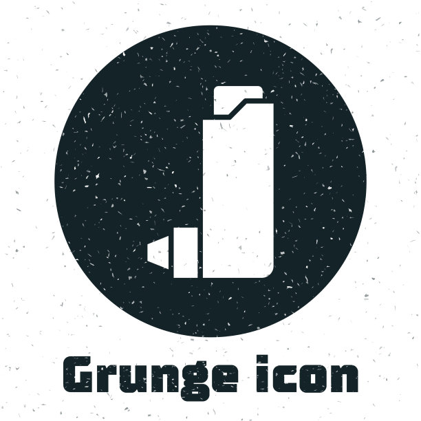 垃圾吸入器图标孤立在白色背景上图片下载