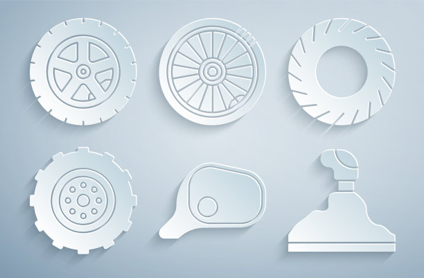 设置汽车后视镜、轮胎、换档器图片下载