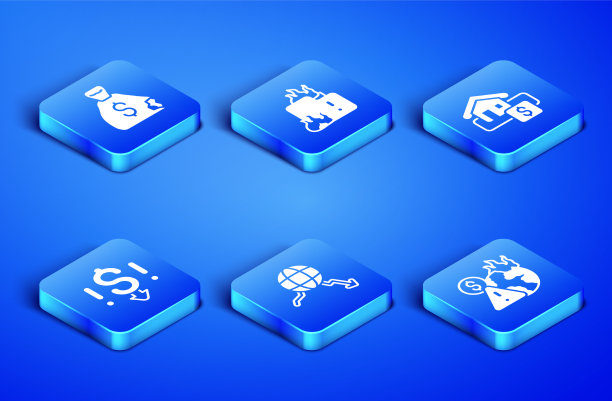 设定全球经济危机钱袋美元汇率图片下载