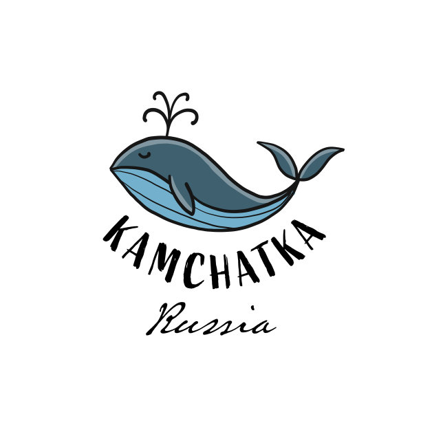 堪察加半岛俄罗斯远东素描图片下载