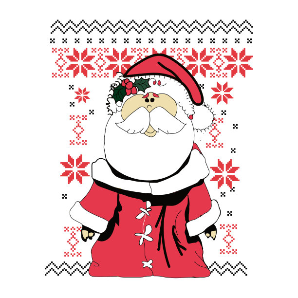 圣诞无缝背景与雪五彩缤纷图片下载