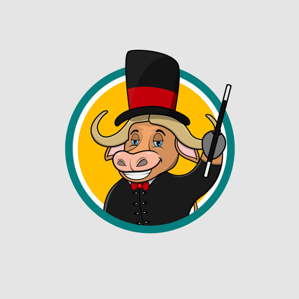 水牛头圈标签带棍和图片下载