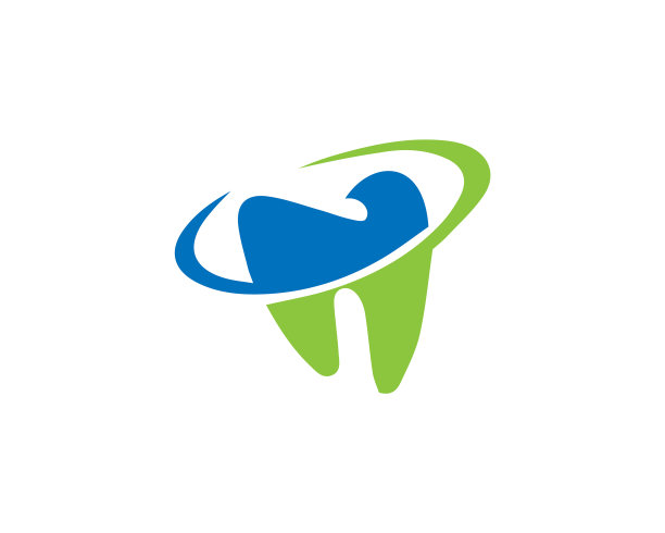 牙科诊所和牙科健康标志图片下载