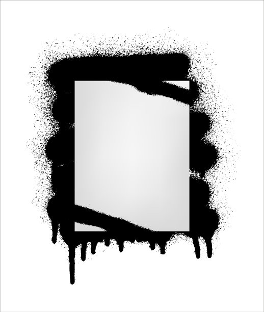 矩形横幅涂鸦背景图片下载