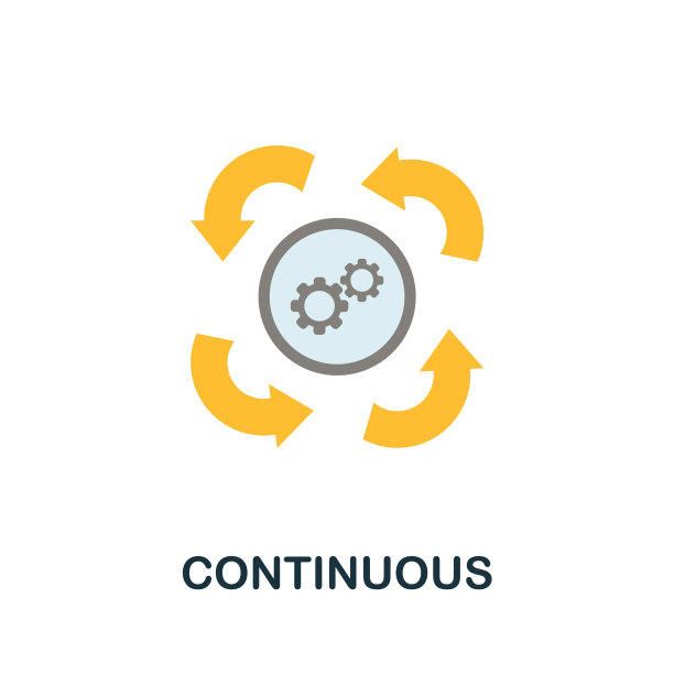 连续图标平面符号元素来自数据图片下载