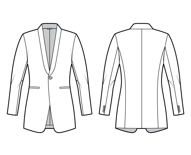 晚餐合身的夹克，西装，燕尾服，技术时尚图片下载