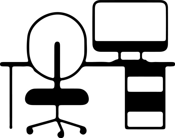 桌面图标孤立在白色背景图片下载