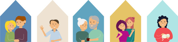 他们家里的每个人都进行自我隔离图片下载