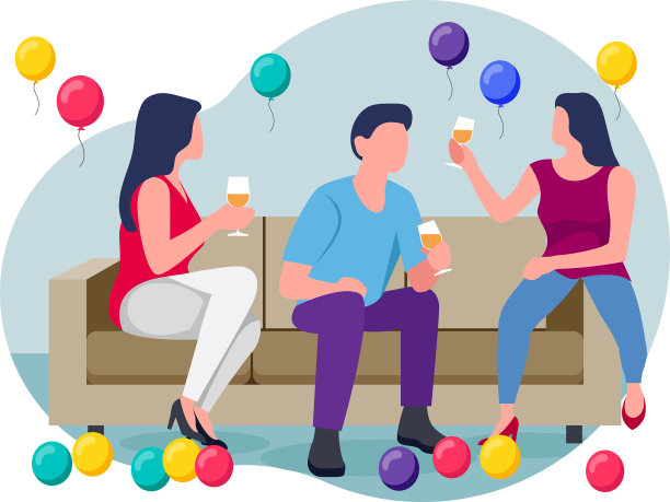 派对的人图片下载