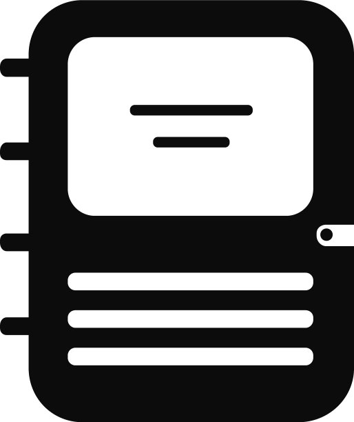 地址簿图标设计图形图片下载