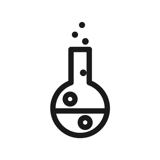试管图标试管简单线图标体外图片下载