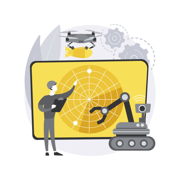 军事机器人抽象概念图片下载