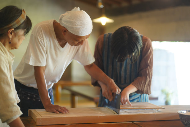 荞麦面制作体验形象图片下载