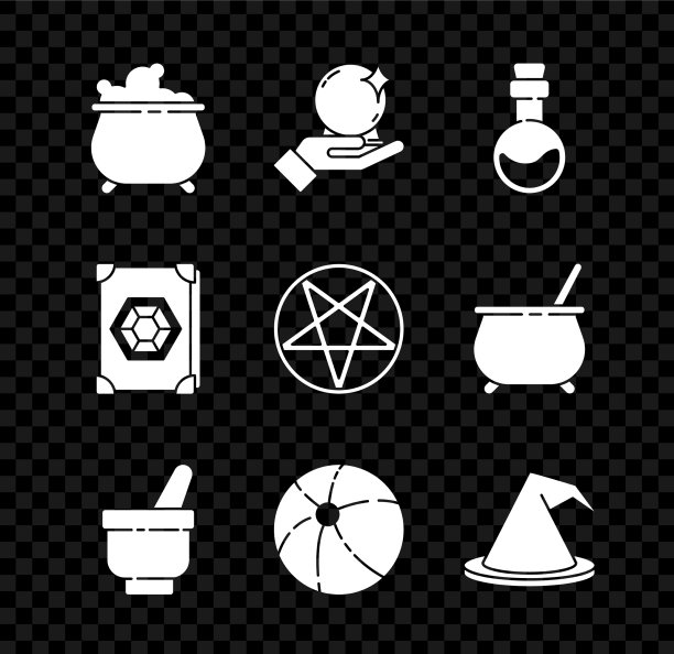 设置女巫坩埚魔法球手瓶图片下载