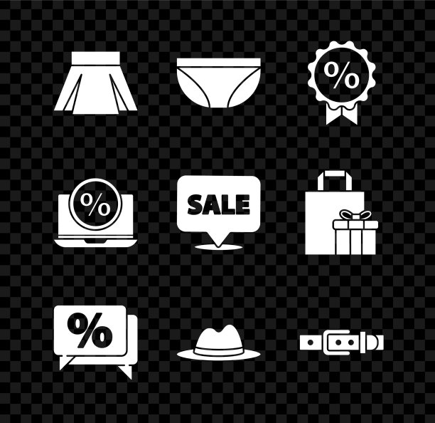 套裙内衣折扣百分比标签男图片下载