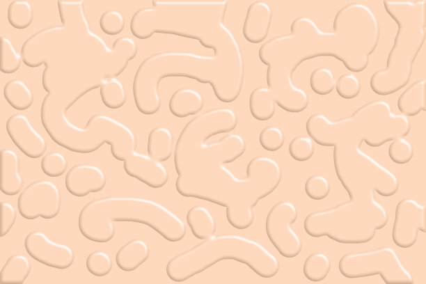 朴素的米色背景与凸起的污渍。图片下载